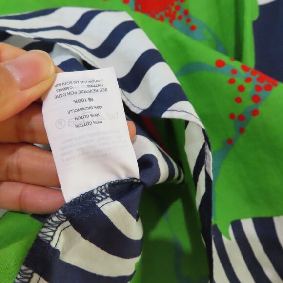 J.Crew Graphic Floral Top Size 0 - Picture 6 of 8